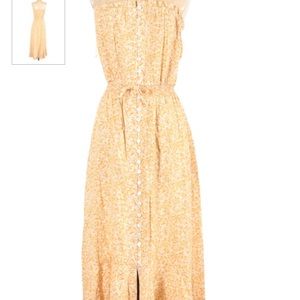 Yellow floral Vince Camuto dress